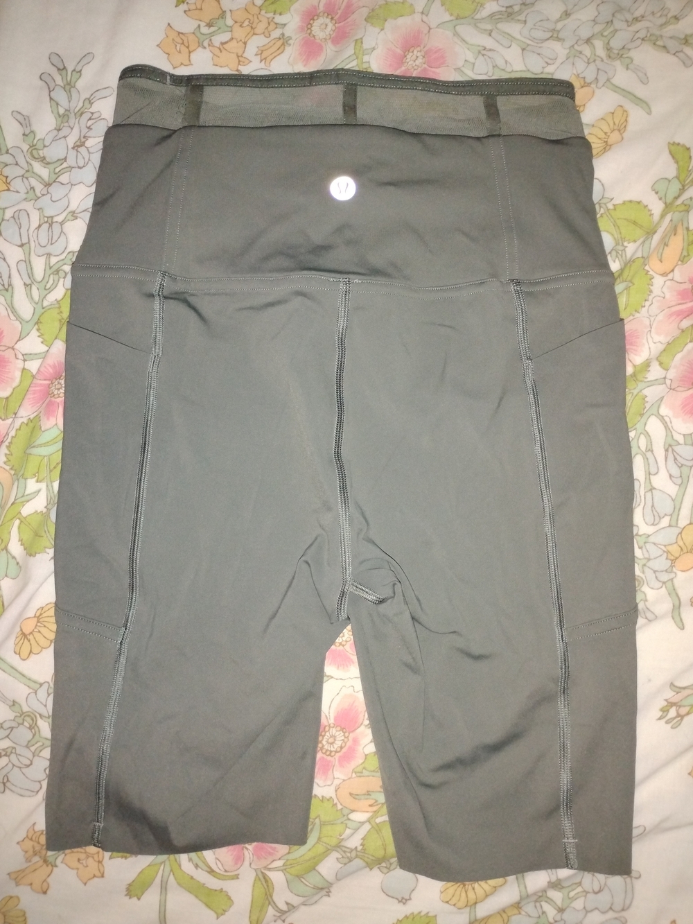 lululemon athletica Olive Green High-Rise Athletic Shorts